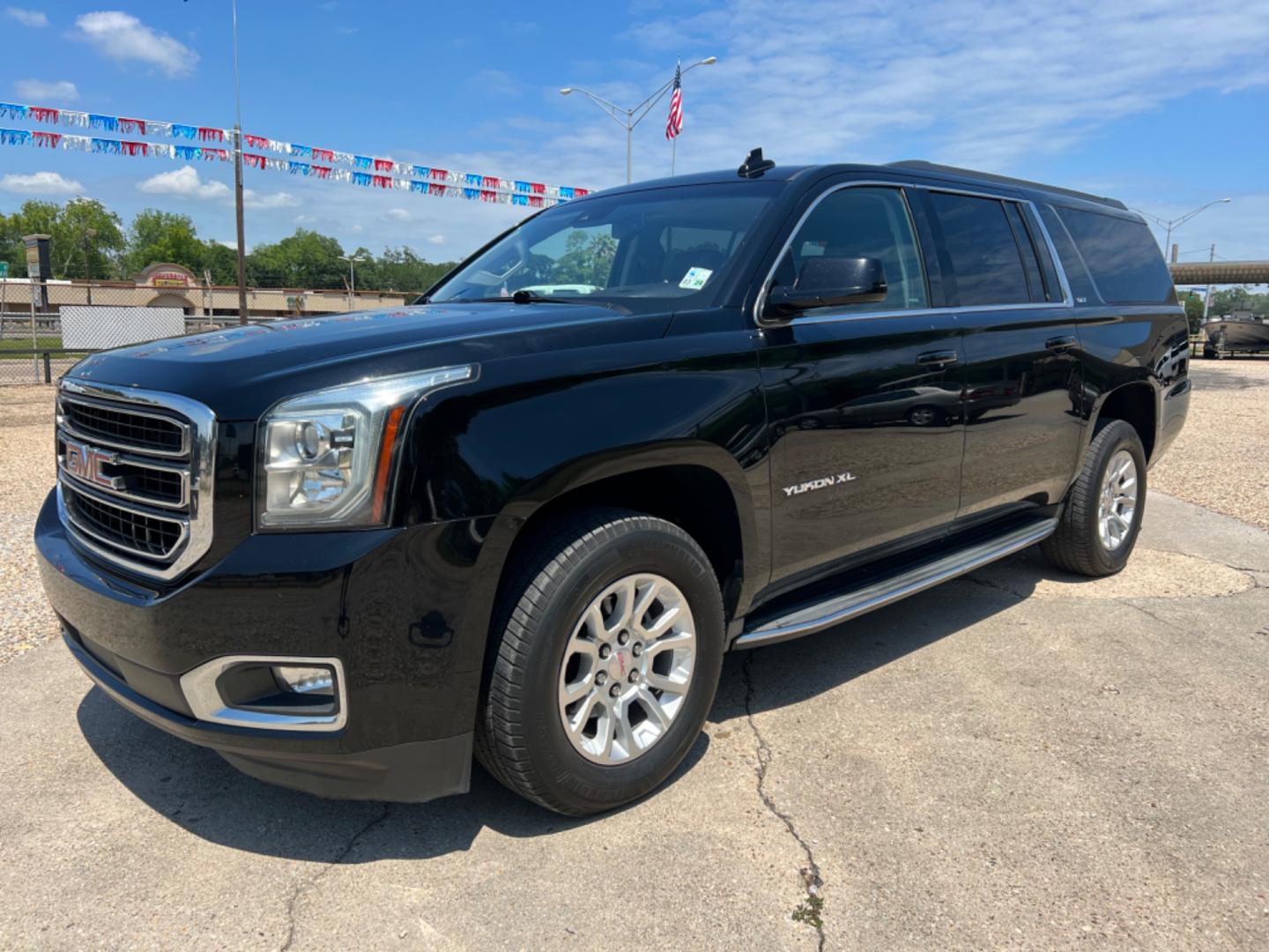 2016 Black /Black GMC Yukon XL SLT (1GKS1GKC9GR) with an 5.3L V8 engine, Automatic transmission, located at 4520 Airline Hwy, Baton Rouge, LA, 70805, (225) 357-1497, 30.509325, -91.145432 - 2016 GMC Yukon XL SLT 5.3 V8 Gas, 173K Miles, Heated & Cooled Leather Seats, 8 Passenger Seating, Sunroof, Dual DVD, Backup Camera, Power Windows, Locks & Mirrors, Cold A/C, Tow Pkg. FOR INFO PLEASE CONTACT JEFF AT 225 357-1497 CHECK OUT OUR A+ RATING WITH THE BETTER BUSINESS BUREAU WE HAVE BEEN A - Photo#0